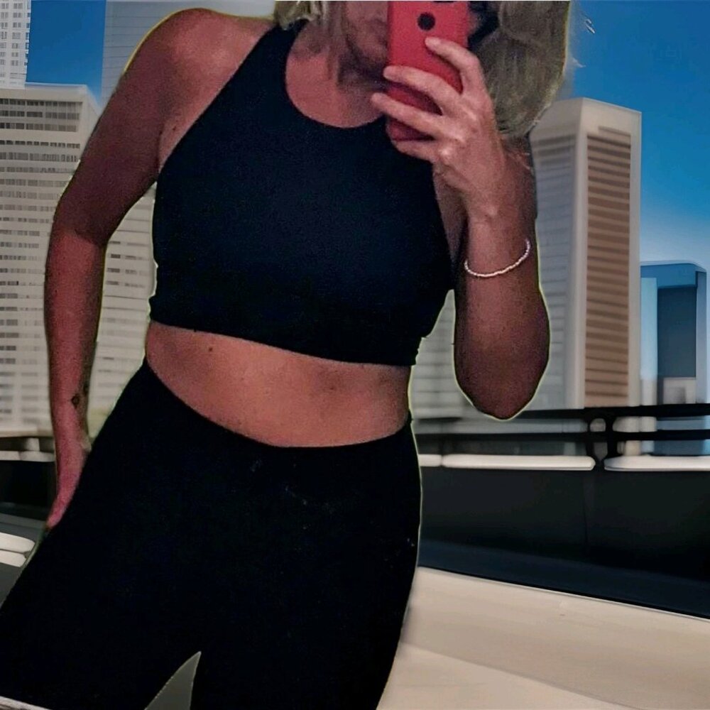 LAVA FIT YOGA PANTS BLACK SIZE 10
